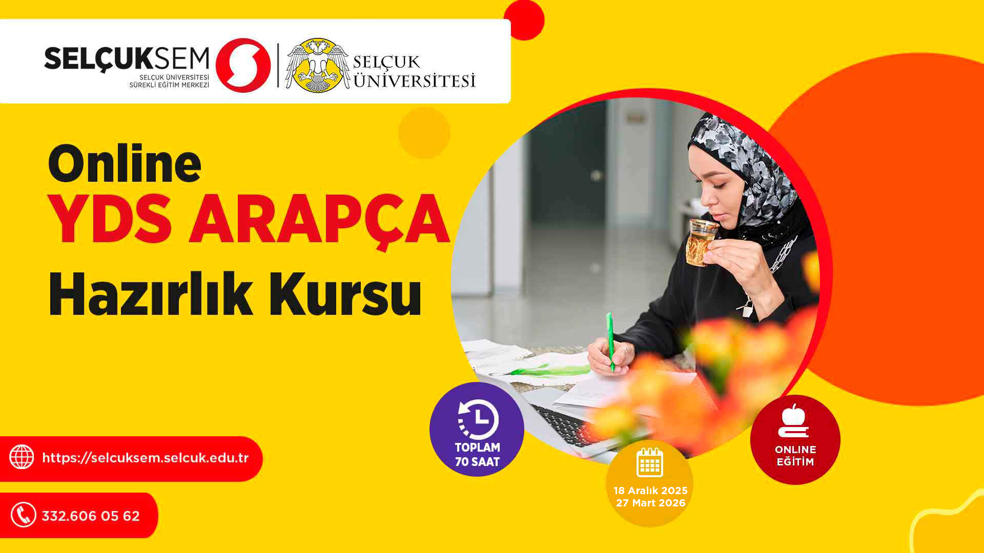 Online YDS Arapça Hazırlık Kursu
